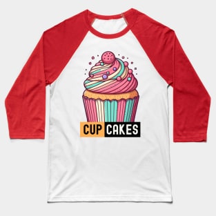 Cupcakes hub Baseball T-Shirt